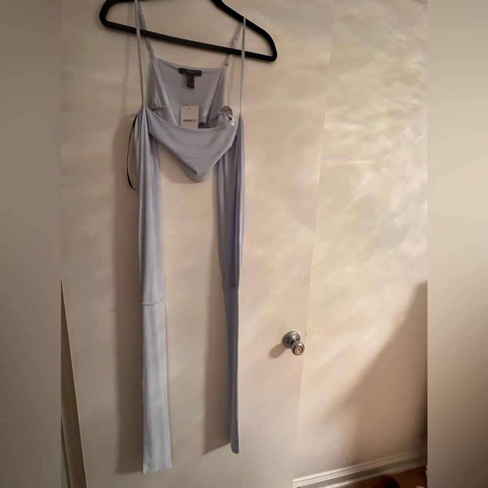 crop top & skirt matching set